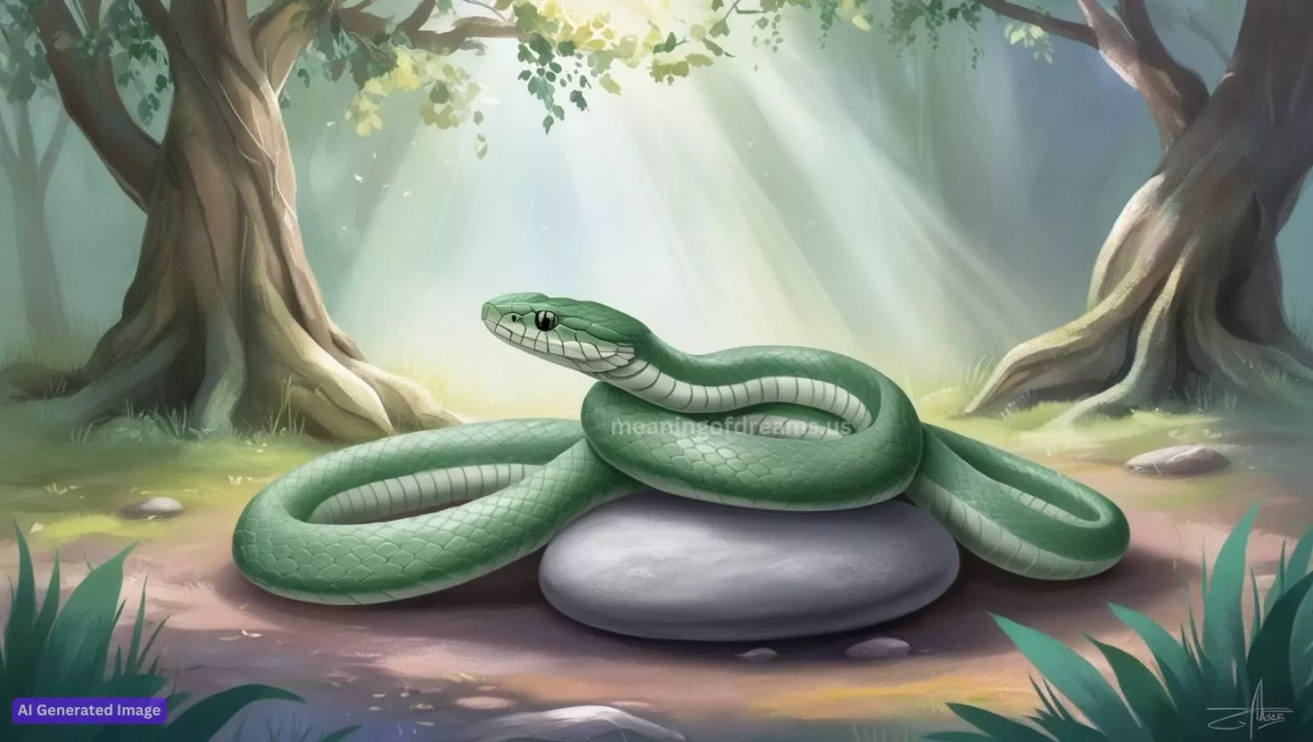 biblical meaning of snakes in a dream